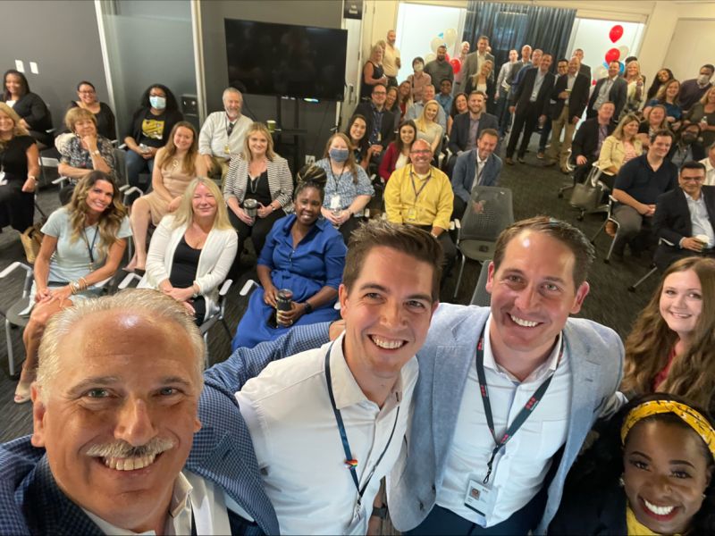 SecuritasESInc's tweet photo. This week Tony Byerly, Global President Securitas Technology & the leadership team kicked off our Roadshow. 🎉 The team will be meeting with colleagues across the globe for an official warm welcome. Our journey together has begun! 🥳 #OneSecuritas #SecuritasTechnology https://t.co/AJiAWif5nc