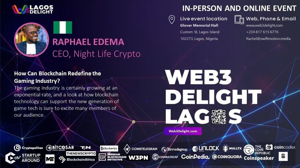 #Web3DelightLagos #gaming