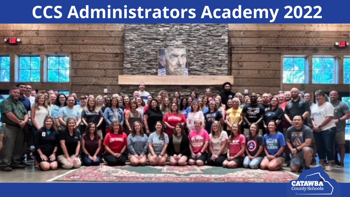 I couldn't be more thankful for these men and woman who lead Catawba County Schools!  Their passion, love,  and drive continue to make CCS a spectacular place to work and learn!