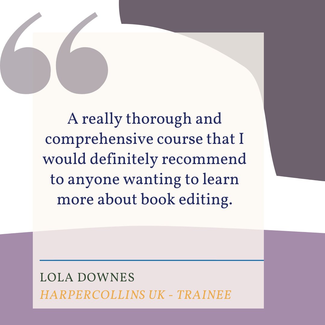 LSPPublishing's tweet photo. Many thanks, Lola Downes. We're happy that you enjoyed LSP's book editing course. We always work hard to make your experience memorable, so we're happy to have succeeded!

#lsp #communications #pr #bookediting #testimonial #hcuk https://t.co/zg49eejC3l