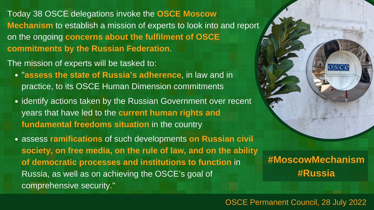 Sweden in the OSCE 🇸🇪 tweet media