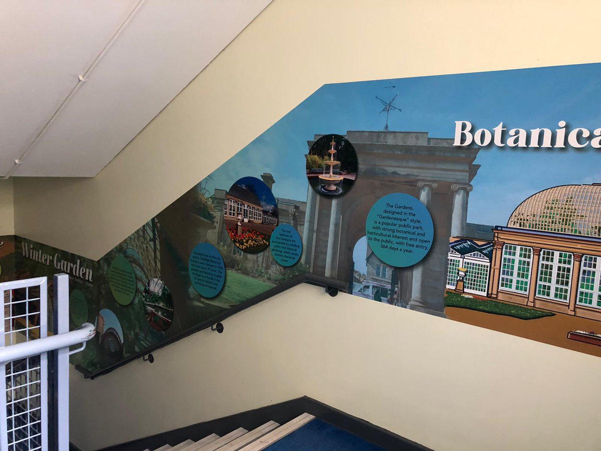 We’re really excited to see our new corridor displays gradually being installed. Here’s a sneak peak before September…