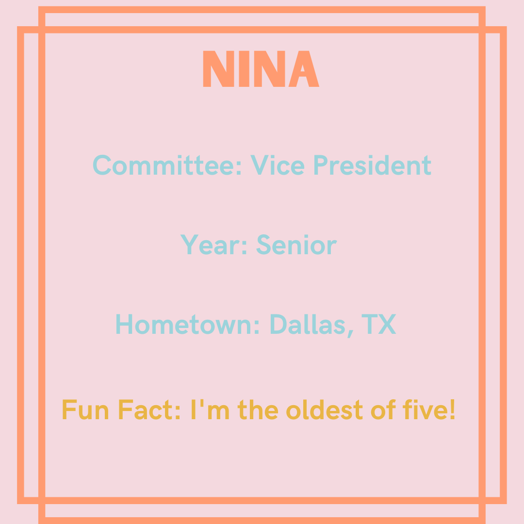 FordhamCAB's tweet photo. Meet our CAB VP Nina! Nina is from Dallas TX and was recently a co-chair of Publicity! 🚕🤠 https://t.co/0iVe4T2Xwk