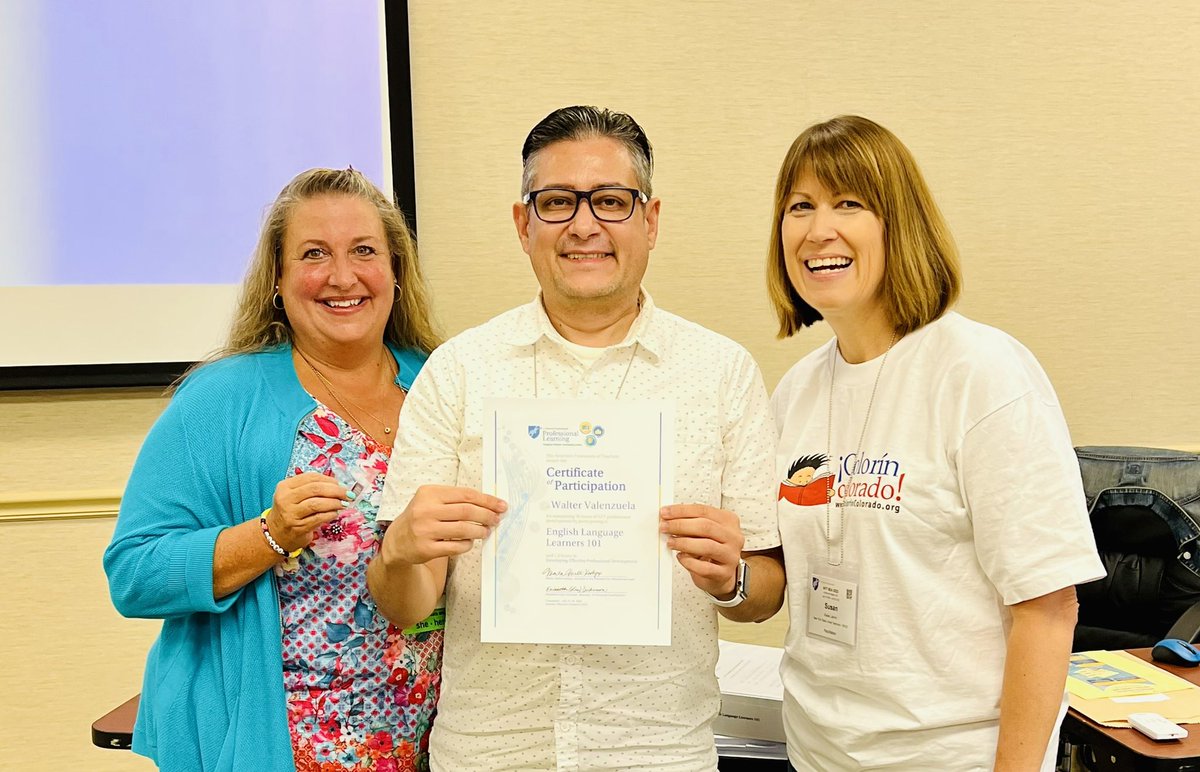 #ELL101 was such a wonderful experience at #SEA2022! I am ready to advocate for our English Learners. #AFTPD #AFTTeach <a href="/fortbendaft1/">glendamacal</a> <a href="/LundyPonce/">Giselle Lundy-Ponce</a> <a href="/SarahElwellDC/">Sarah Elwell</a> <a href="/Mlabossiere/">Melisssa Labossiere</a> <a href="/SLafondELT/">Susan Lafond</a>