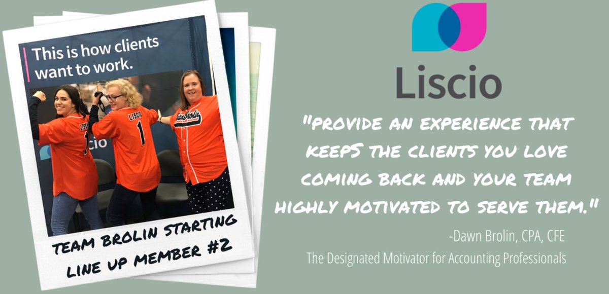 LiscioCX's tweet photo. This says it all, we think!  If you want to make things DROP DEAD EASY for clients and super-efficient for staff, you owe it to yourself to check out Liscio.  But don't take it from us, check out what @dawnbrolin has to say about using Liscio in her firm! https://t.co/3mfHhRgAzT