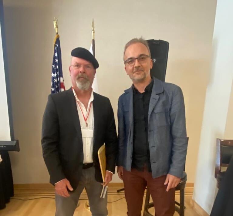 Takie spotkanie na US-Poland Science And Technology Symposium Poland Days In Silicon Valley 2022! Jamie Hyneman i Prof. Paweł Kasprowski z Cyber Science! #mythbuster #scienceisfun #wybuchy