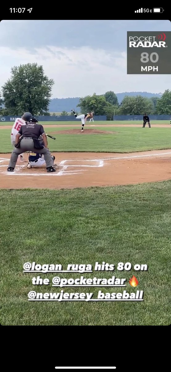 ‘24 RHP Ruga <a href="/firecrackerbsb/">Firecracker Baseball</a> #SweetSpot