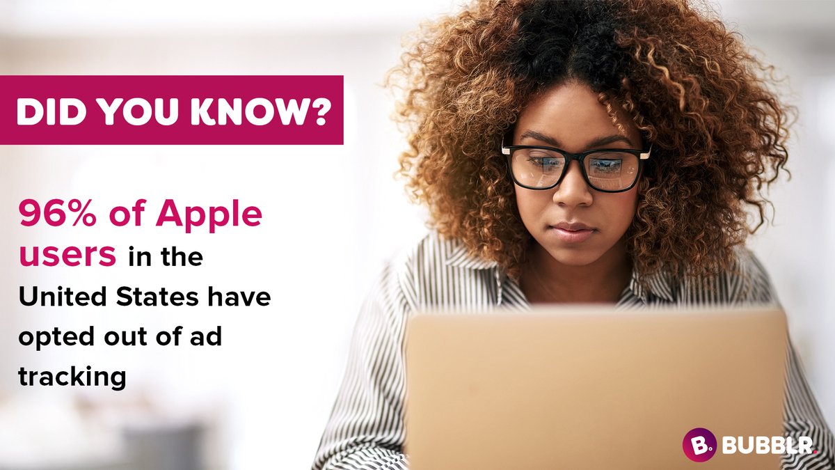 ethicalwebai's tweet image. Did you know? 96% of Apple users in the United States have opted out of ad tracking.
 #webE #ethicalweb #adtracking #equality #fairer #safer #internet $BBLR $AAPL
 bit.ly/3aU5w5J