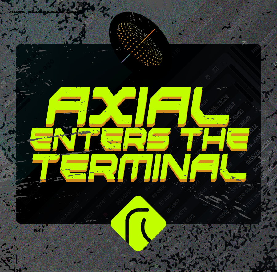 And now arriving at Rome Terminal our new partner <a href="/AxialDeFi/">Axial 🔺</a> !!!
#DefiDash #Axial #RTnewpartner #defipartnerships #RomeTerminal #axialonRT #Protocols #entertheterminal #LetTheGamesBegin