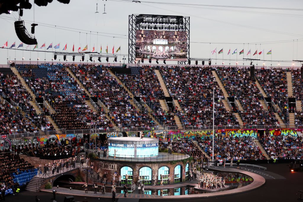 birminghamcg22's tweet photo. Some of the scenes from the beginning of the #B2022 Opening Ceremony๐คฉ
๐โโ๏ธ๐โโ๏ธWhoโs enjoying it so far? https://t.co/kVjcycO1SW