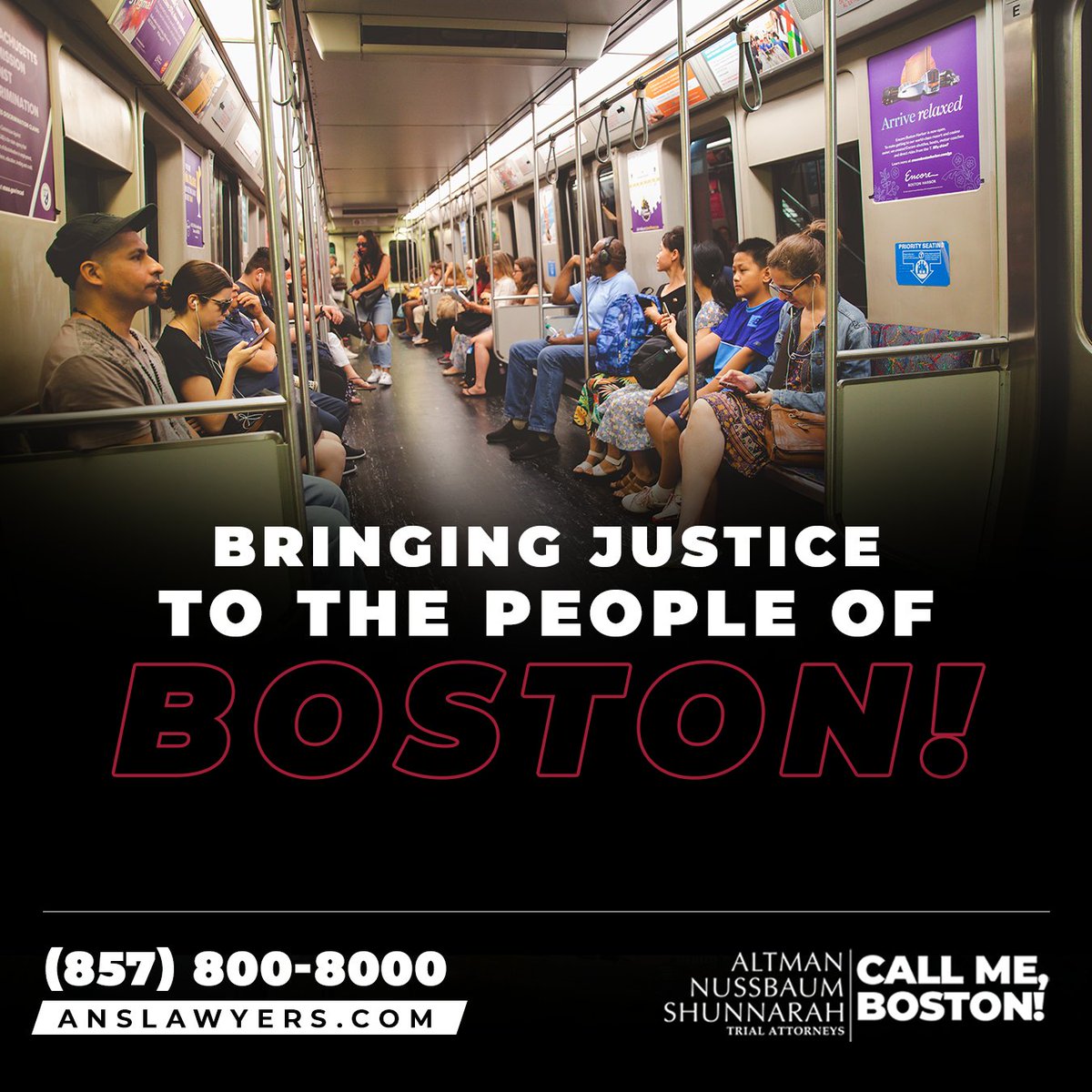 ANSLawyers's tweet photo. Don’t let personal injury bills fall on your shoulders!

📢 Call Me, Boston! 📢
☎️ 857-800-8000
🌐 https://t.co/9Vchbo5fPv

⚖ Altman Nussbaum Shunnarah Trial Attorneys
📍 Boston, MA

Call NOW for your FREE case review! https://t.co/4piBciKtAX