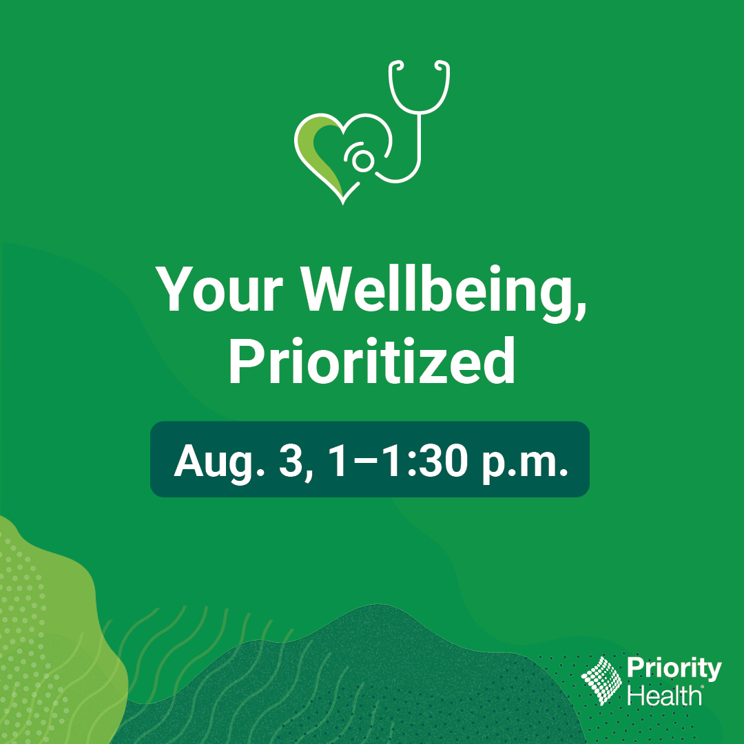 Priority Health on Twitter "Take charge of your health by taking