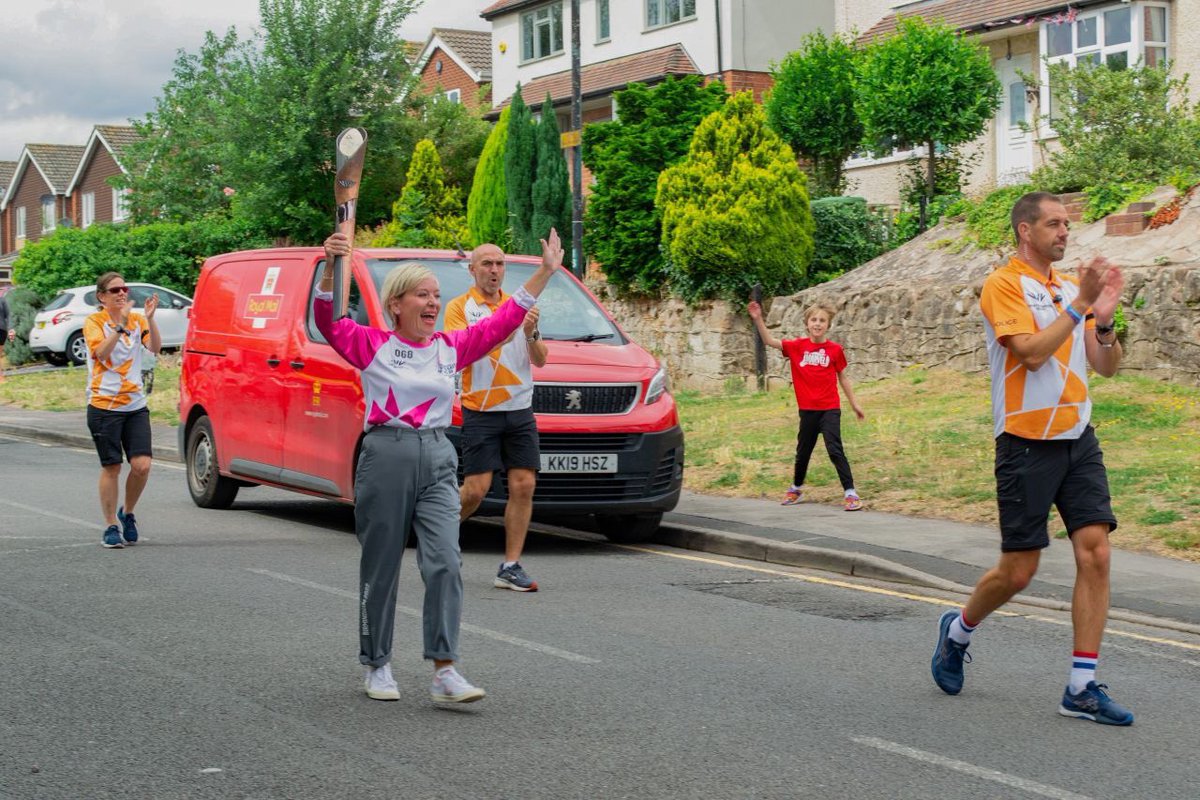 Heart of England Community Foundation (@hoecf) on Twitter photo Our CEO <a href="/tinaloucostello/">Tina Costello OBE</a> took part in the #QueensBatonRelay for <a href="/birminghamcg22/">Birmingham 2022</a> after being nominated for her many years of charitable work ๐
In classic Tina-style she skipped her way through the once in a lifetime experience ๐
๐ bit.ly/queens-baton-rโฆ
#DoMoreLocal Our CEO <a href="/tinaloucostello/">Tina Costello OBE</a> took part in the #QueensBatonRelay for <a href="/birminghamcg22/">Birmingham 2022</a> after being nominated for her many years of charitable work ๐
In classic Tina-style she skipped her way through the once in a lifetime experience ๐
๐ bit.ly/queens-baton-rโฆ
#DoMoreLocal