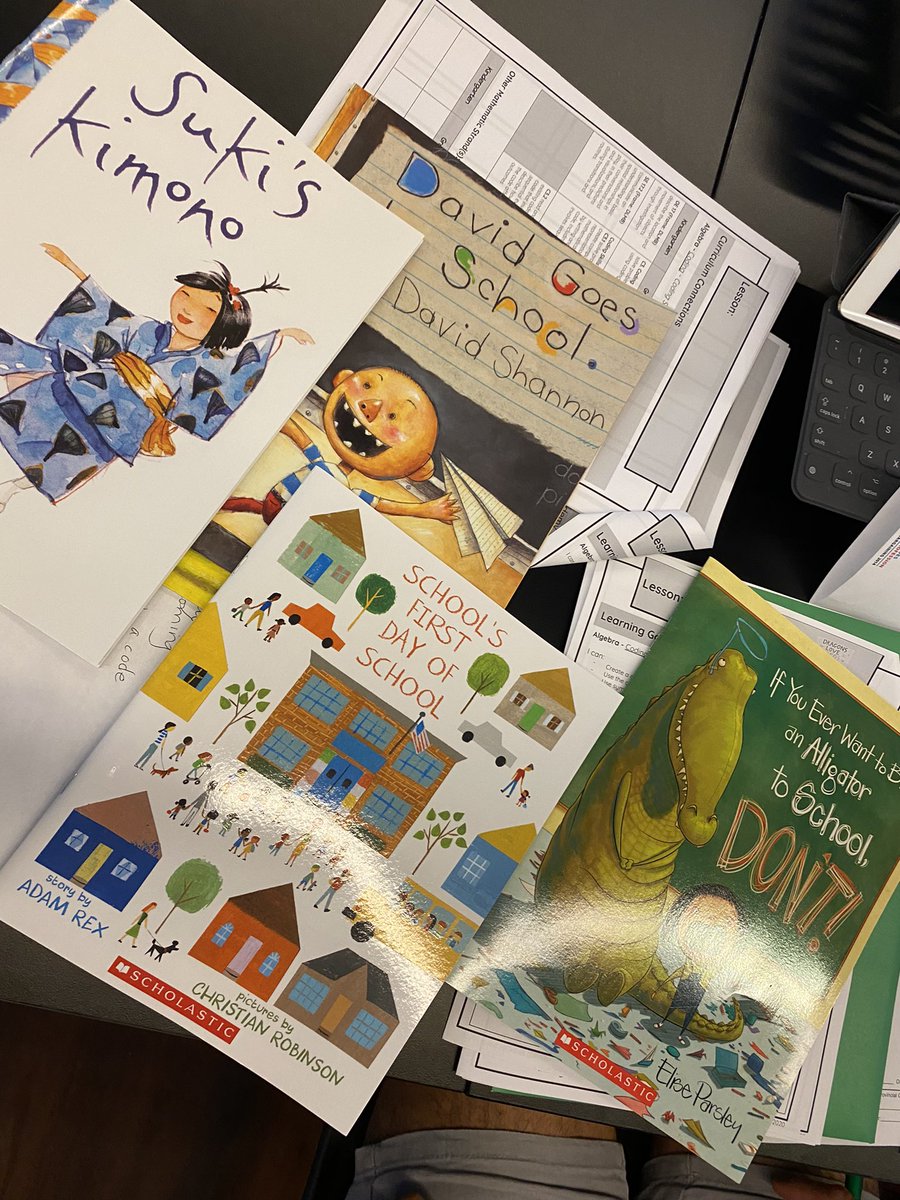 MelissaSeco's tweet image. Day 3 #ETFOsa22
Planning coding lessons &amp;amp; activities with Back to School Books! #OntMathCoding