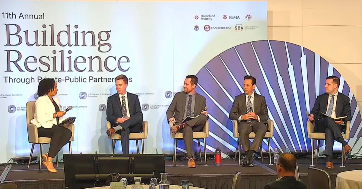 Nicolette Louissaint (@drnlouissaint) on Twitter photo What a great morning reconnecting with old colleagues and finally meeting some folks f2f! It was great to join <a href="/USCCFoundation/">U.S. Chamber of Commerce Foundation</a>’s #BuildingDisasterResilience event to discuss the role of public-private partnerships in responding to COVID-19 and future events. Thanks for having me! What a great morning reconnecting with old colleagues and finally meeting some folks f2f! It was great to join <a href="/USCCFoundation/">U.S. Chamber of Commerce Foundation</a>’s #BuildingDisasterResilience event to discuss the role of public-private partnerships in responding to COVID-19 and future events. Thanks for having me!