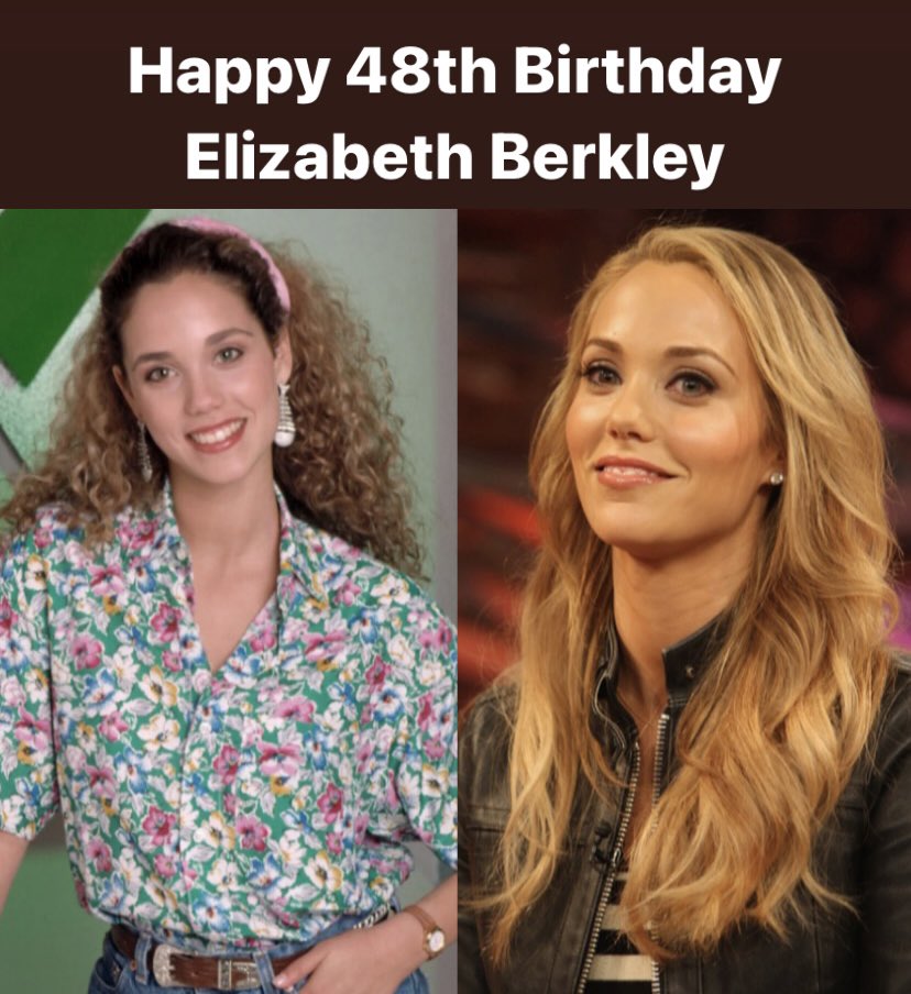 Born July 28th 1974 in Farmington Hills, MI., this Actress Has Appeared in Over 65 Movies and TV Shows Since 1986.

#ElizabethBerkley #Actress #SavedByTheBell #JessieSpano