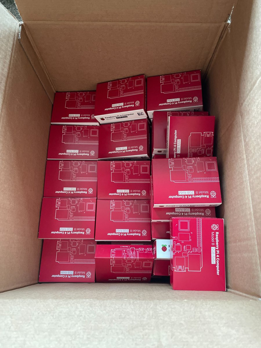 studentrobotics's tweet image. 65 shiny new @Raspberry_Pi computers have arrived ready for our teams to use this October! A huge thank you to the @TheIET and @IMechE for their generous support #srobo #stem #robotics #EEGS
