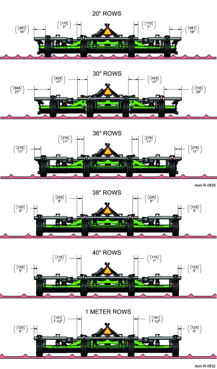 TPX-318 ROTARY CUTTER
18.5 feet wide, with fixed knives and shrouding for optimum shredding performance and distribution when doing residue management in row crops like corn, cotton and sugar cane. 
Adjustable wheel standards for shredding in virtually all row crop spacings.