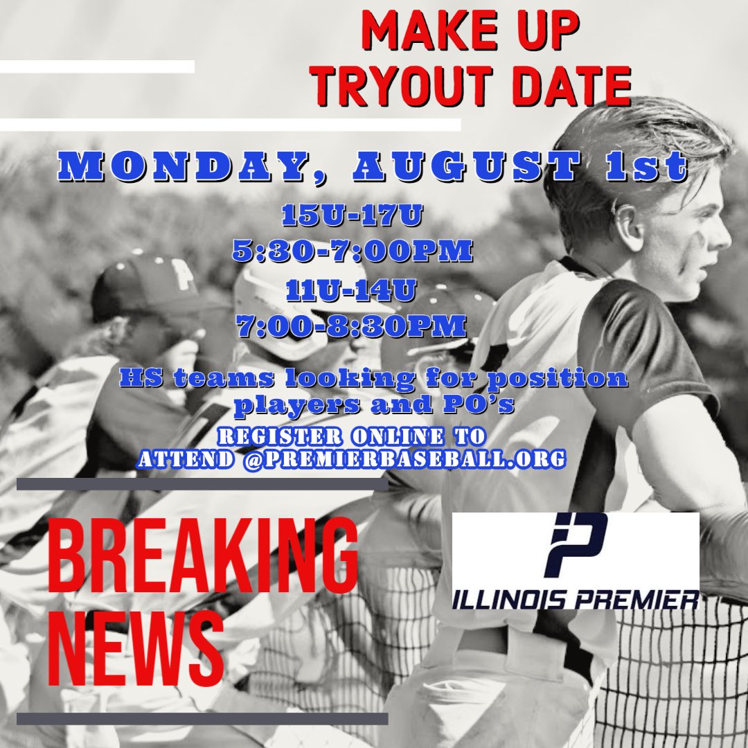 Illinois Premier Baseball tweet media