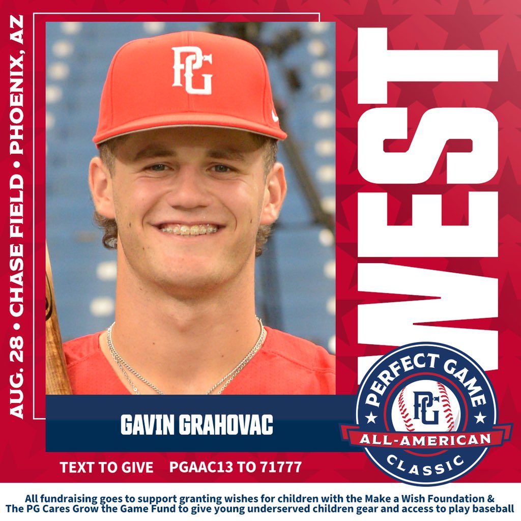 Blessed to be a PG All American! I am most excited to be able to help raise money for the Make-A-Wish Foundation! If you wish to donate please use the link below! Anything helps! app.mobilecause.com/vf/PGAAC/Gavin… #PGAAC #growthegame @PerfectGameUSA @PGAllAmerican @MakeAWish