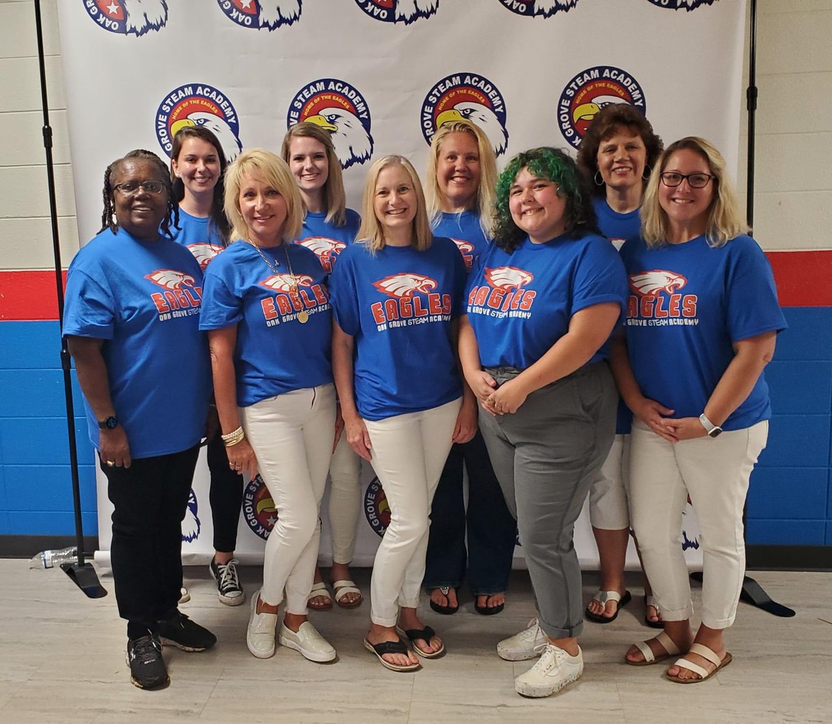The Kindergarten team is so excited to meet their kiddos!!  💖 #OakGroveSTEAM #CCSD #CCSDCARES #STEAM #Kindergarten