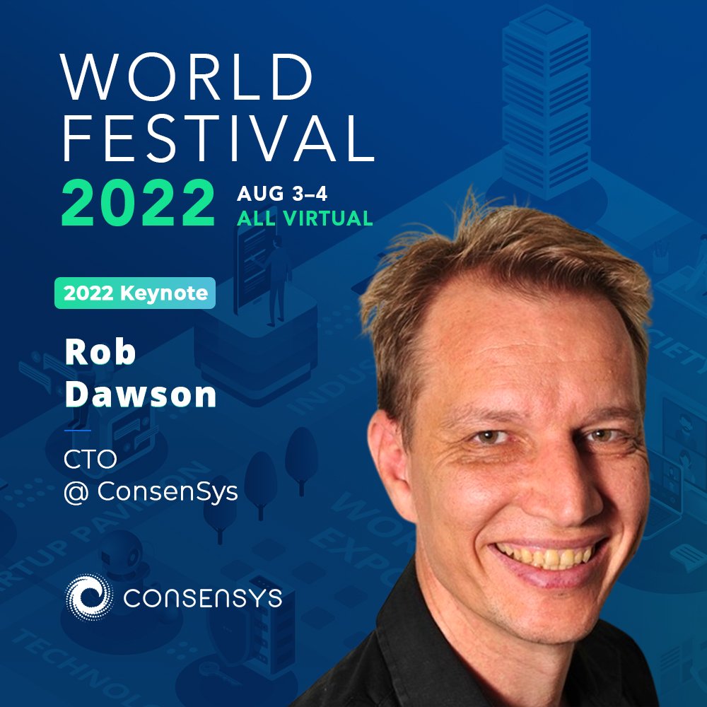 WorldFestival (@worldfestivalhq) on Twitter photo We have a great lineup of keynotes for this year's #WorldFestival22!
You can start building your personal schedule here:
worldfestival.com/conference/sch…
<a href="/dipanwita_d/">Dipanwita Das</a> <a href="/SorceroCo/">SorceroCo</a> <a href="/dimitratech/">Dimitra Technology</a> <a href="/rojotek/">Rob Dawson</a> <a href="/Optum/">Optum</a> @ConsenSys We have a great lineup of keynotes for this year's #WorldFestival22!
You can start building your personal schedule here:
worldfestival.com/conference/sch…
<a href="/dipanwita_d/">Dipanwita Das</a> <a href="/SorceroCo/">SorceroCo</a> <a href="/dimitratech/">Dimitra Technology</a> <a href="/rojotek/">Rob Dawson</a> <a href="/Optum/">Optum</a> @ConsenSys