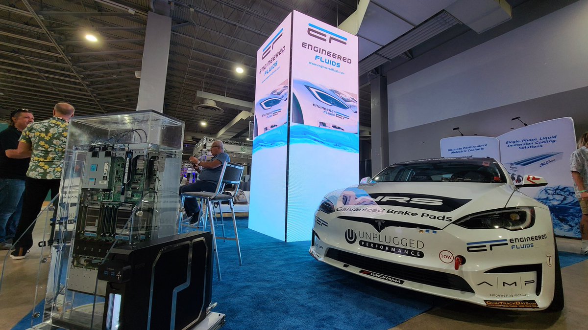 Come and find our Pikes Peak Race car at the @miningdisrupt Bitcoin expo with @engineeredfluids and their BitCool dielectric fluid!

#bitcoin #crypto #cryptomining #electricperformancetv #gostrong #teamyokohama #onyokohamas #advan #AO52 #nrsbrakes #chintrackdays #robradyadvantage