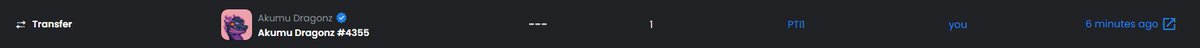 Just bought my first NFT <a href="/AkumuDragonz/">Akumu Dragonz</a>