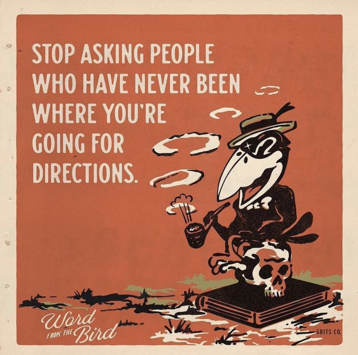AmbientNoir1's tweet photo. #quotesoftheday Sometimes we need a reminder. Roscrow is wise! #businesstips @weargrits https://t.co/q6G2ICShSu