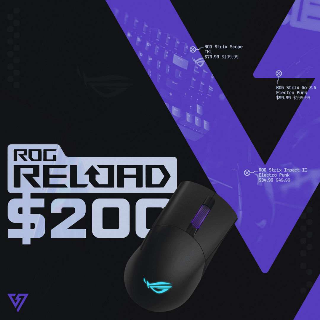 VoltaicAim's tweet photo. In light of the ASUS #ROGReload sale, we're giving away $200 to one lucky winner! ๐ธ
To Enter:
1๏ธโฃ Follow @VoltaicHQ
2๏ธโฃ Retweet this Tweet
3โฃ Browse through the ASUS sale https://t.co/FY35GcEPTh
โฐ Ends July 31 https://t.co/KDFIuiXX68