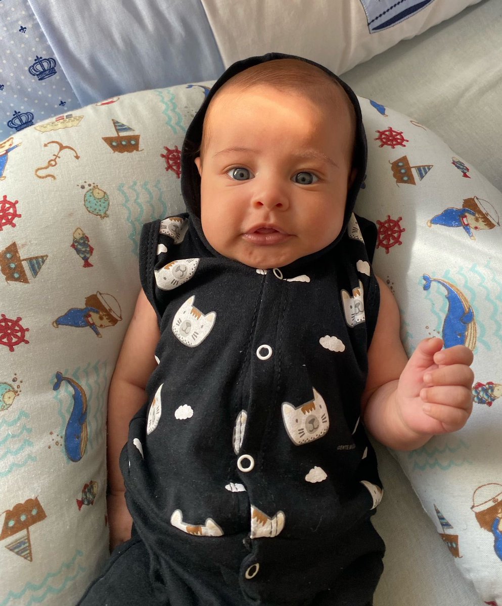 2 meses do meu menino 😍🥰💙