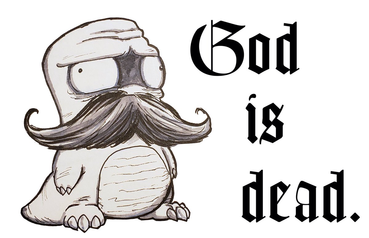 Beautiful Nietzschémon rendering by the talented TL Steinbroner 😭 