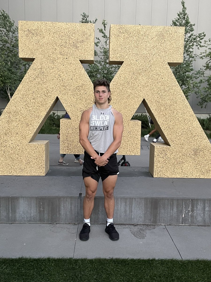 Had a amazing time last night in Minneapolis at <a href="/GopherFootball/">Minnesota Football</a> camp. Thank you <a href="/Coach_Fleck/">P.J. Fleck</a> for hosting a great camp and <a href="/JoeS_Rossi/">Joe Rossi</a> and <a href="/Coach_Bindel/">Andrew Bindelglass 🇮🇱</a> for the great coaching. 
<a href="/Coach_Wayne55/">Coach McGillicuddy</a>
<a href="/Coach_SSStan/">Sean Stanley</a>
<a href="/CoachLett10/">Dan Letteriello</a>
@WickFootball_20