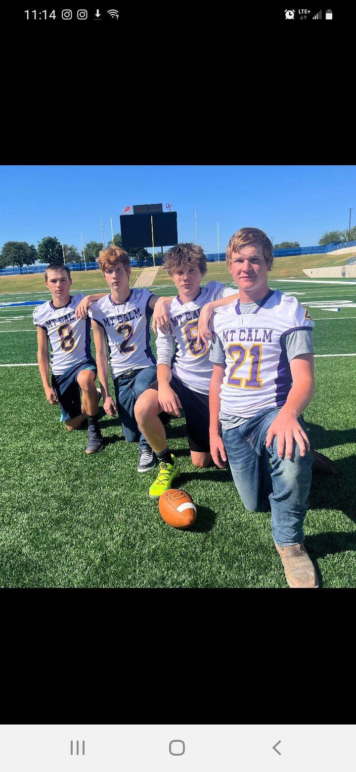 Mount Calm Football on Twitter "Hayvn Godines,Mason Hall, Chad Plagen