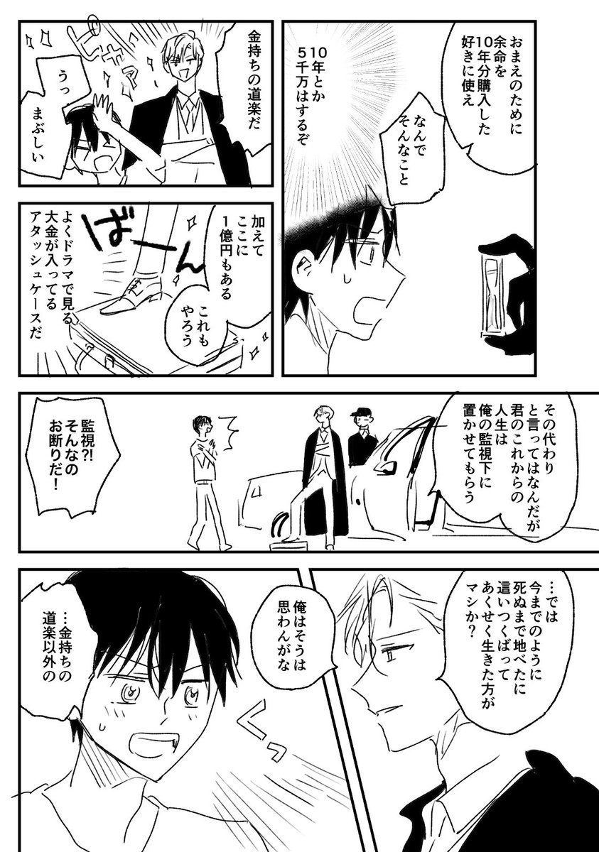 金持ち慈善家と僕
#創作BL 