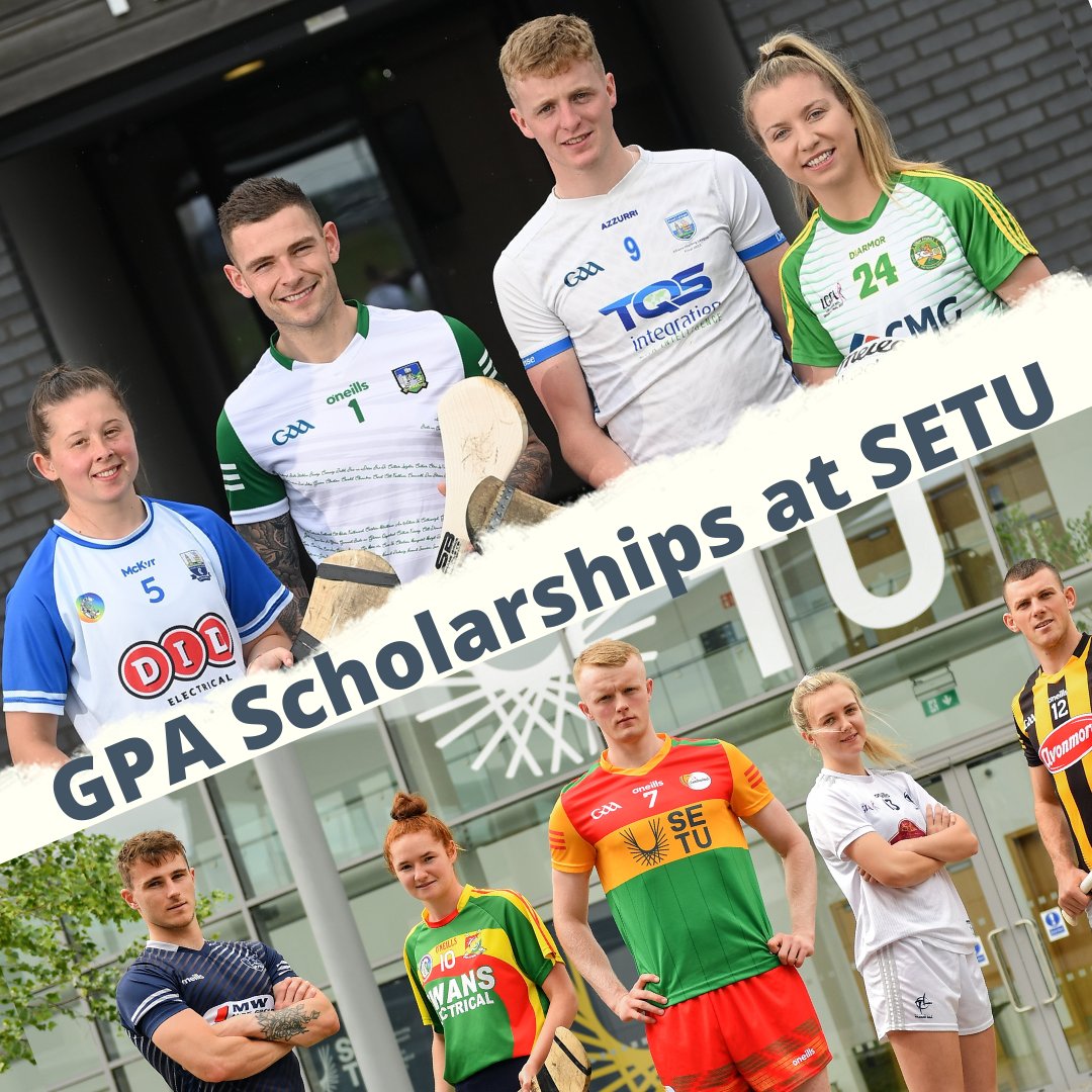 South East Technological University (@setuireland) on Twitter photo The Gaelic Players Association (GPA) along with South East Technological University (SETU) are delighted to announce details of a number of scholarship opportunities for inter-county players on both the Carlow and Waterford campuses of SETU. Full details: 
setu.ie/news/scholarsh… The Gaelic Players Association (GPA) along with South East Technological University (SETU) are delighted to announce details of a number of scholarship opportunities for inter-county players on both the Carlow and Waterford campuses of SETU. Full details: 
setu.ie/news/scholarsh…