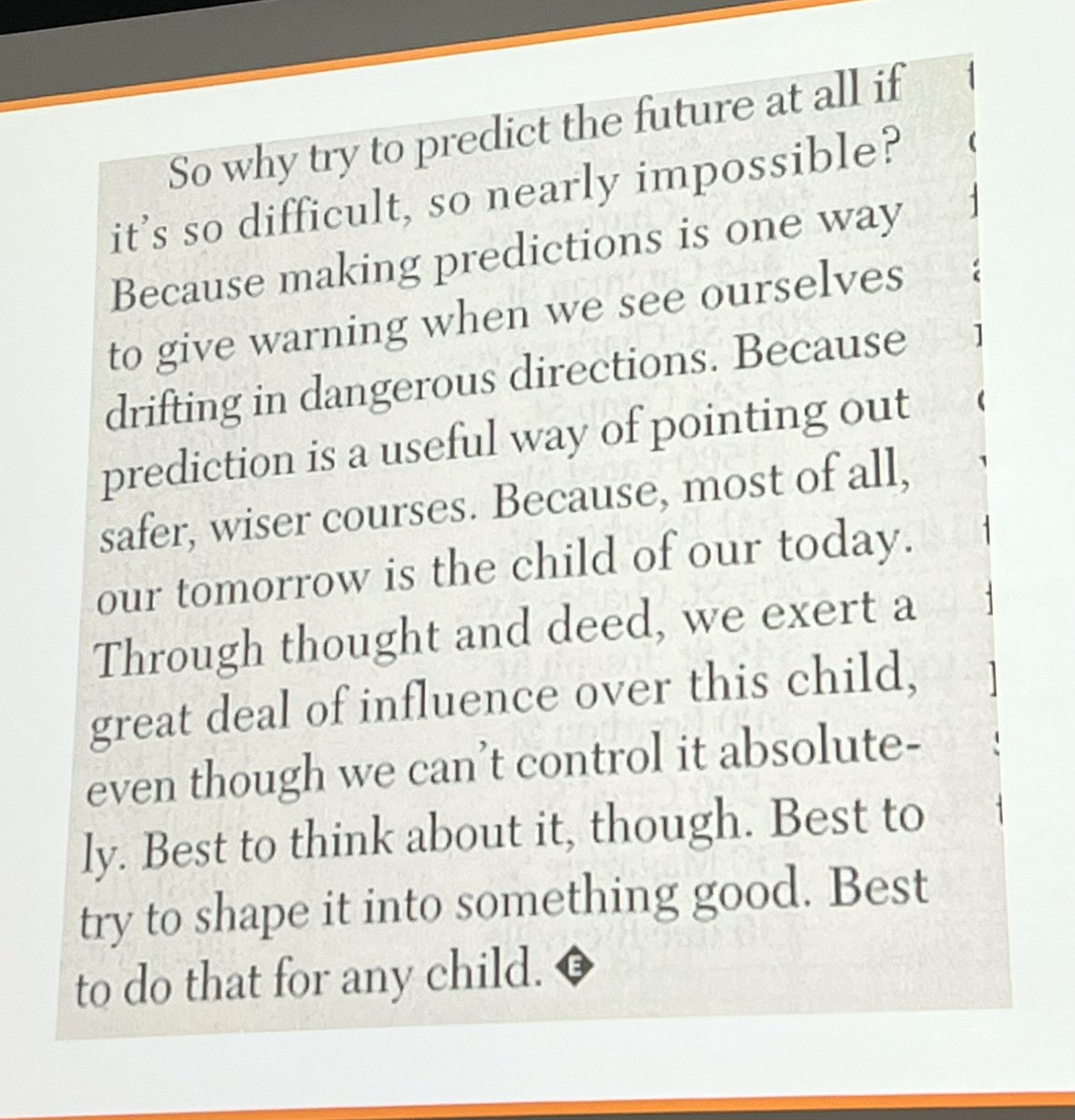 bttyanne's tweet photo. To this point of the necessity of creative speculation, @PorchiaMuseM draws from Octavia Butler: https://t.co/uzdEtNOmpc