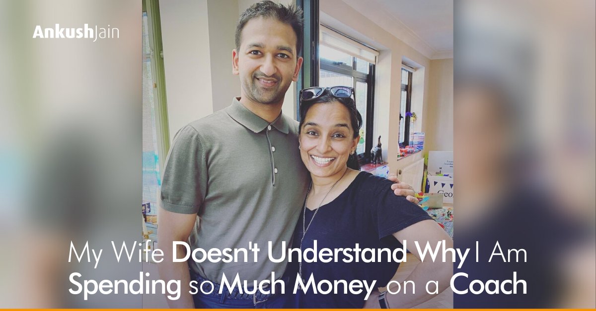 ankushkjain's tweet photo. At some point, I started to really start treating my expenditure on coaching, training and programs as business investments.

https://t.co/zI7IKDE5xM https://t.co/HOKlOL6AGY