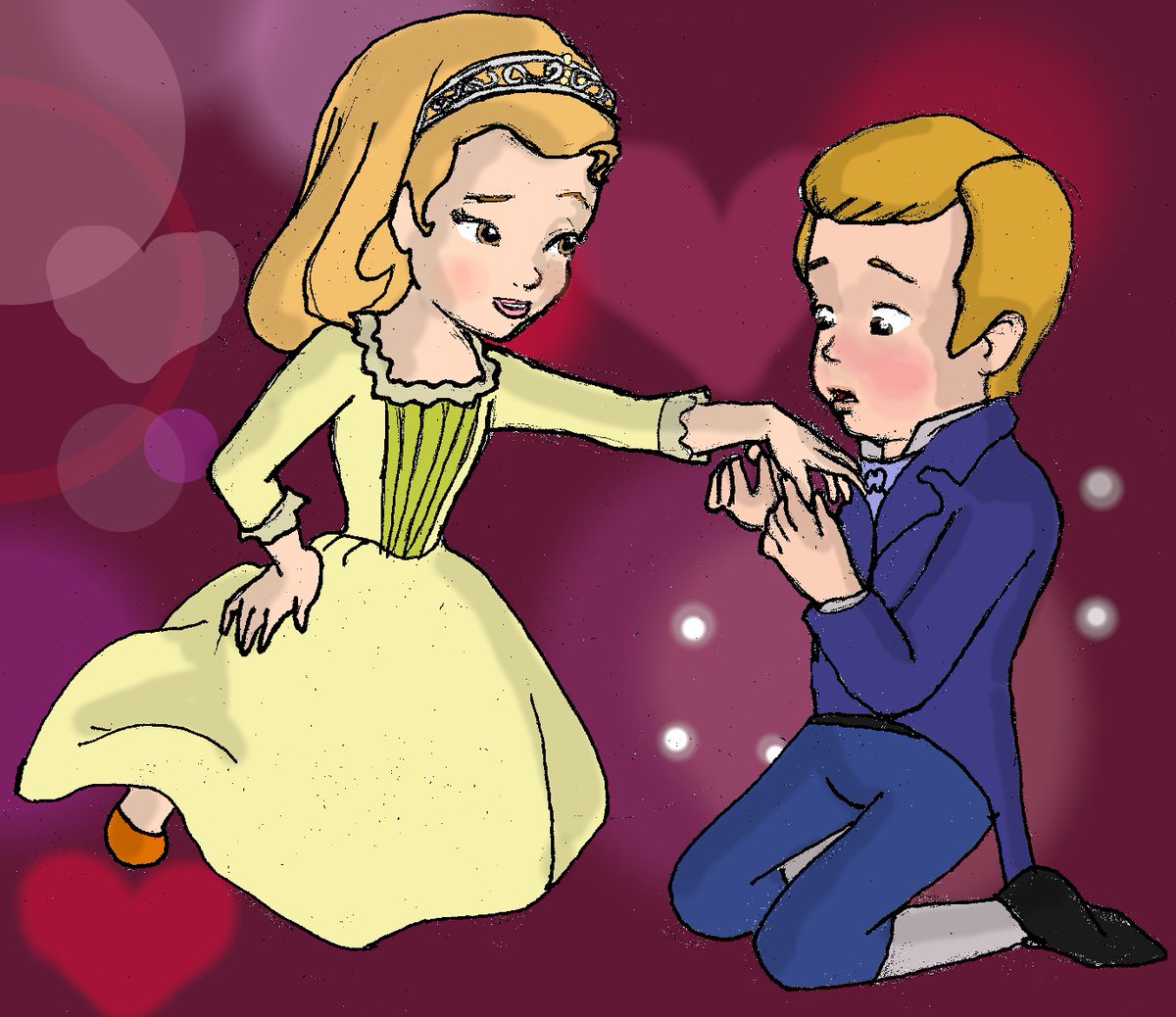 Canaryyellow9_'s tweet photo. Desamber Week Day 4: Kiss
#DesamberWeek2022 #DesamberWeek #Desamber #PrinceDesmond #PrincessAmber #SofiaTheFirst https://t.co/gY76mqpm1Z