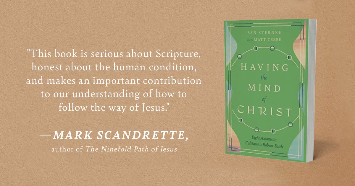 formatio's tweet image. Are you feeling spiritually dry, emotionally numb, and increasingly apathetic about your walk with Christ? #HavingtheMindofChrist might be just what you need. 

Buy it now: buff.ly/3uIhSVw