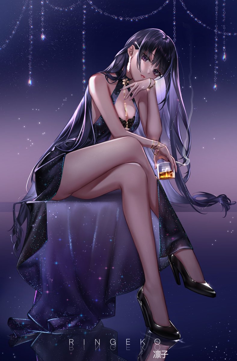 ringeko_tan's tweet photo. My favorite waifu from genshin impact. Raiden Ei and Yae Miko 🌌💜

#Genshinlmpact #原神 https://t.co/76OCvAwqlE