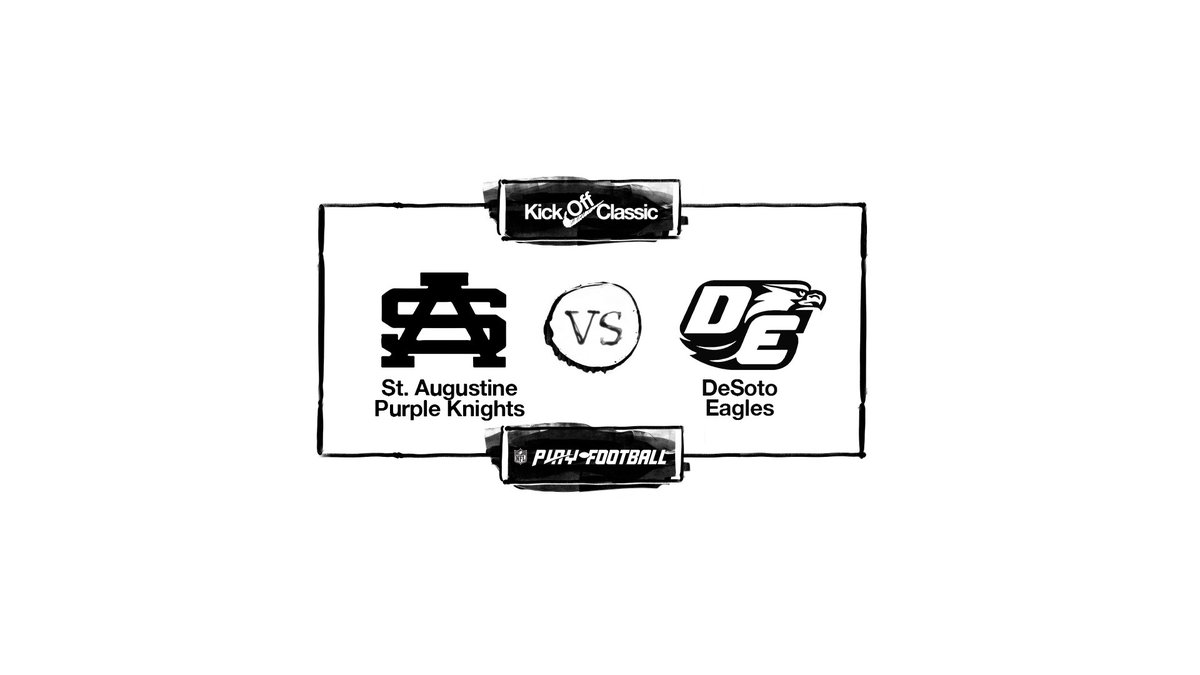 The @nfl has partnered with <a href="/usnikefootball/">Nike Football</a> to host the first ever High School Kick-off Classic! <a href="/RavensFlagFB/">Alonso Ravens Flag Football</a>, @robinsonflag, <a href="/Desoto_Football/">DesotoFootball</a>, &amp; <a href="/st_aug_football/">St Augustine Football</a> will take the field @nike in Beaverton, OR. 

For more info, visit bit.ly/3cGSKYN | #PlayFootball 🏈