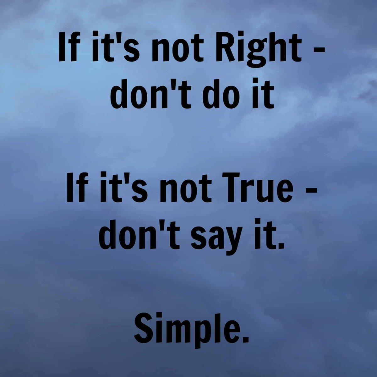 Lying &amp; cheating might with the hour but honesty wins the day.