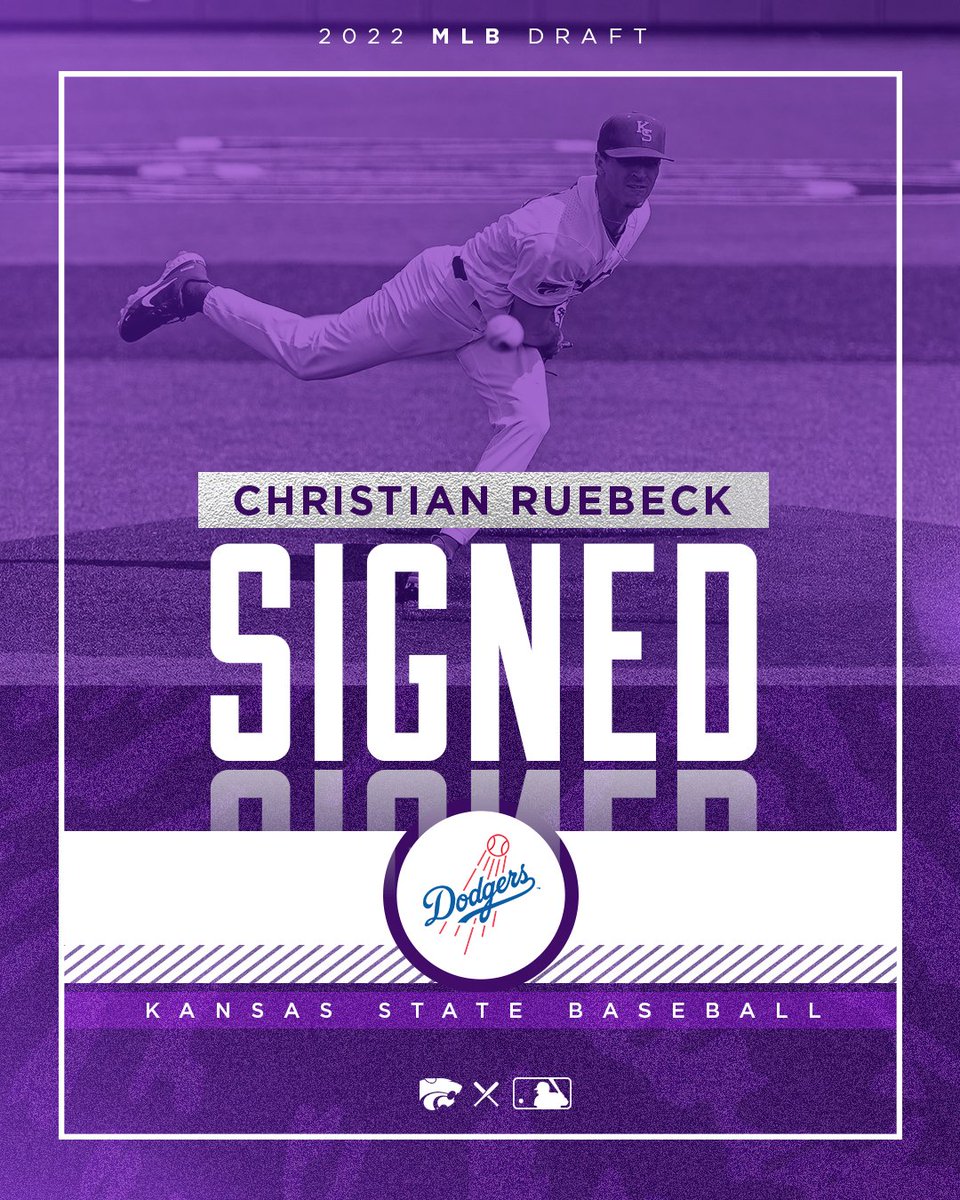 Couple pretty good righties going to the next level.

<a href="/connormcc22/">Connor McCullough</a> ➡️ <a href="/whitesox/">Chicago White Sox</a> 
<a href="/CRuebeck/">Ruby</a> ➡️ <a href="/Dodgers/">Los Angeles Dodgers</a> 

#KStateBSB x #MLBDraft