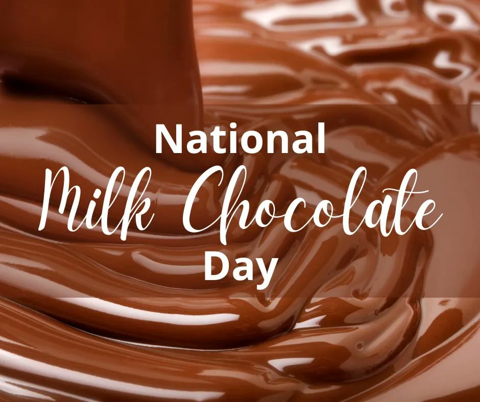 Today is National Milk Chocolate Day! So, which is your favorite – milk, dark…or maybe white?
