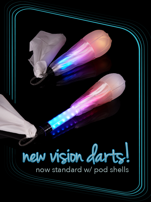 Flowtoys on Twitter "presenting the new pod sleeves 🌟 heavier darts