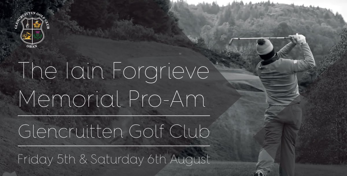 Robert MacIntyre (@robert1lefty) on Twitter photo Thanks to <a href="/ArnoldClark/">Arnold Clark</a> I want you to join me at home next Saturday 6th Aug for <a href="/PGAScotland/">PGAScotland</a> Pro-Am
You and two pals must be able to make it to Oban for a 1.30pm shotgun start with prize-giving after
To enter retweet and follow <a href="/GlencruittenG/">Glencruitten Golf Club</a> and I'll pick a winner Monday Thanks to <a href="/ArnoldClark/">Arnold Clark</a> I want you to join me at home next Saturday 6th Aug for <a href="/PGAScotland/">PGAScotland</a> Pro-Am
You and two pals must be able to make it to Oban for a 1.30pm shotgun start with prize-giving after
To enter retweet and follow <a href="/GlencruittenG/">Glencruitten Golf Club</a> and I'll pick a winner Monday