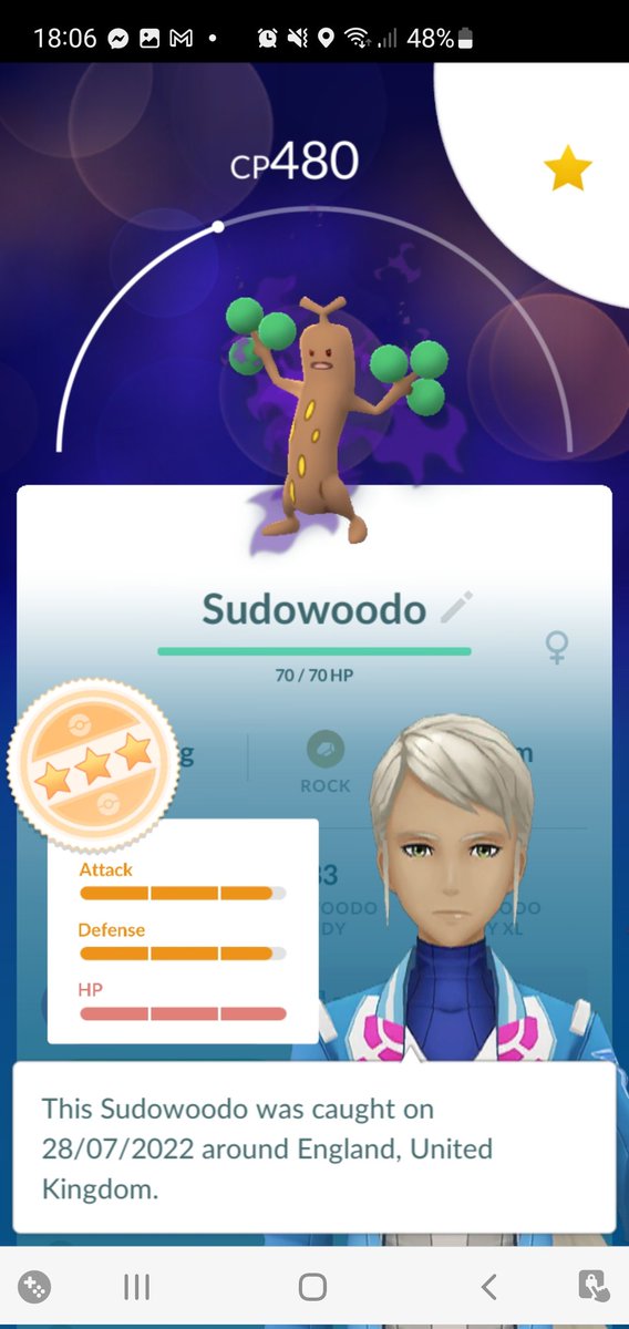 DJFong73's tweet photo. Ok Squad...should I, or shouldn't I? @MYSTIC7 @JTGily @JT_Valor @thetrainerclubb @ItsFleeceKing @trnrtips @_ZoeTwoDots @PoGoMiloUK @brandontan91 @pokedaxi #PokemonGO #shadowsudo https://t.co/PwFKF2Ou1K