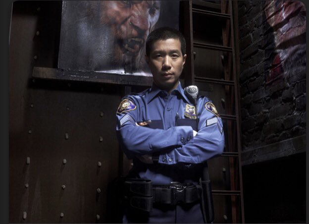 TeamSgtWu's tweet photo. Happy #tbt to #ReggieLee who played Snarky, Funny #SgtWu on #Grimm 🚓💙 I miss those Friday Nights #Grimmsters https://t.co/47jjzm6nj9