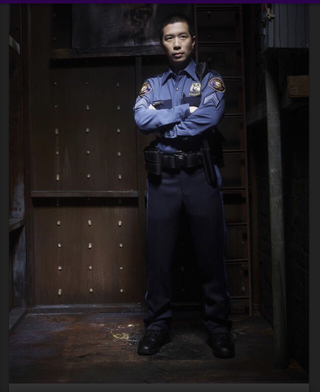 TeamSgtWu's tweet photo. Happy #tbt to #ReggieLee who played Snarky, Funny #SgtWu on #Grimm 🚓💙 I miss those Friday Nights #Grimmsters https://t.co/47jjzm6nj9
